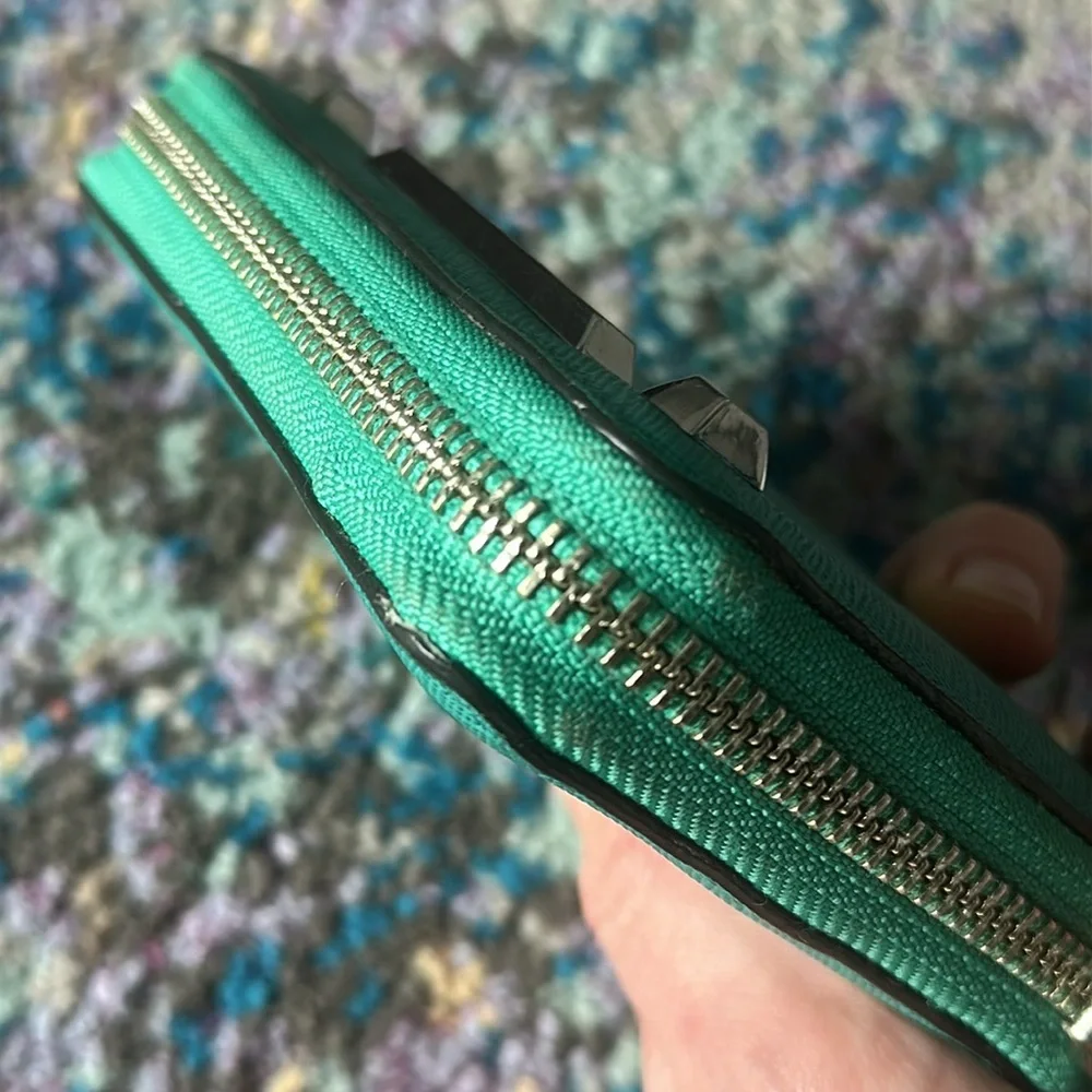 🩵Rebecca Minkoff Teal Wallet🩵 - Picture 5 of 11